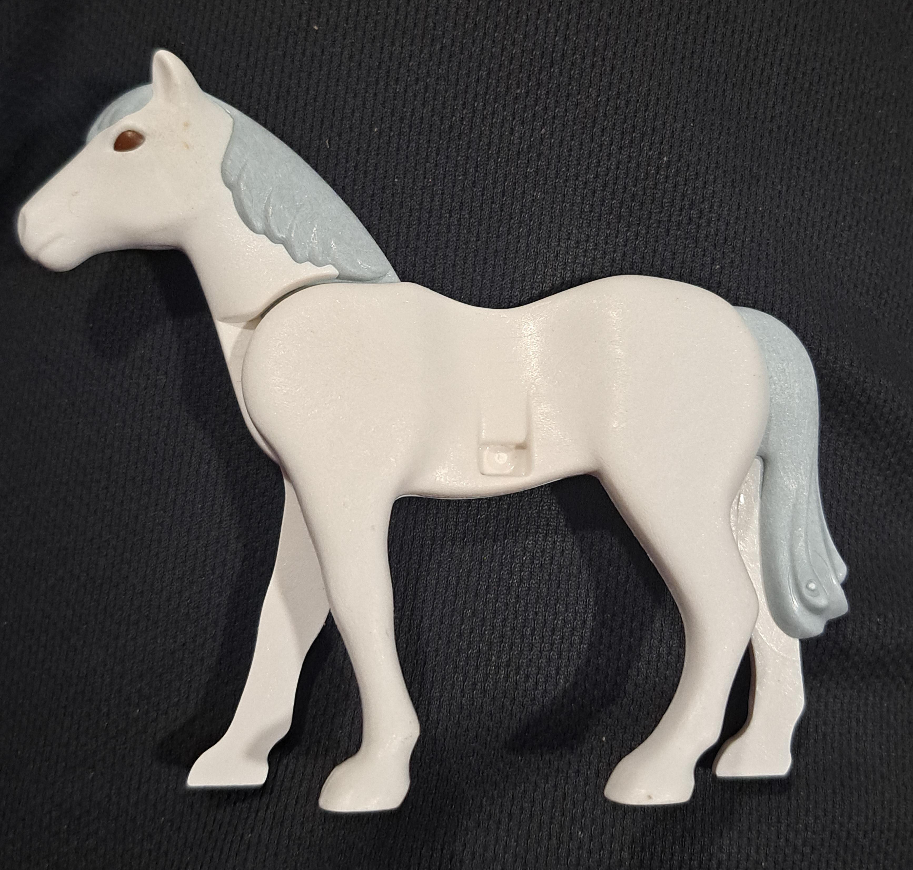 PLAYMOBIL CABALLO BLANCO SEGUNDA GENERACION - 15/2/22