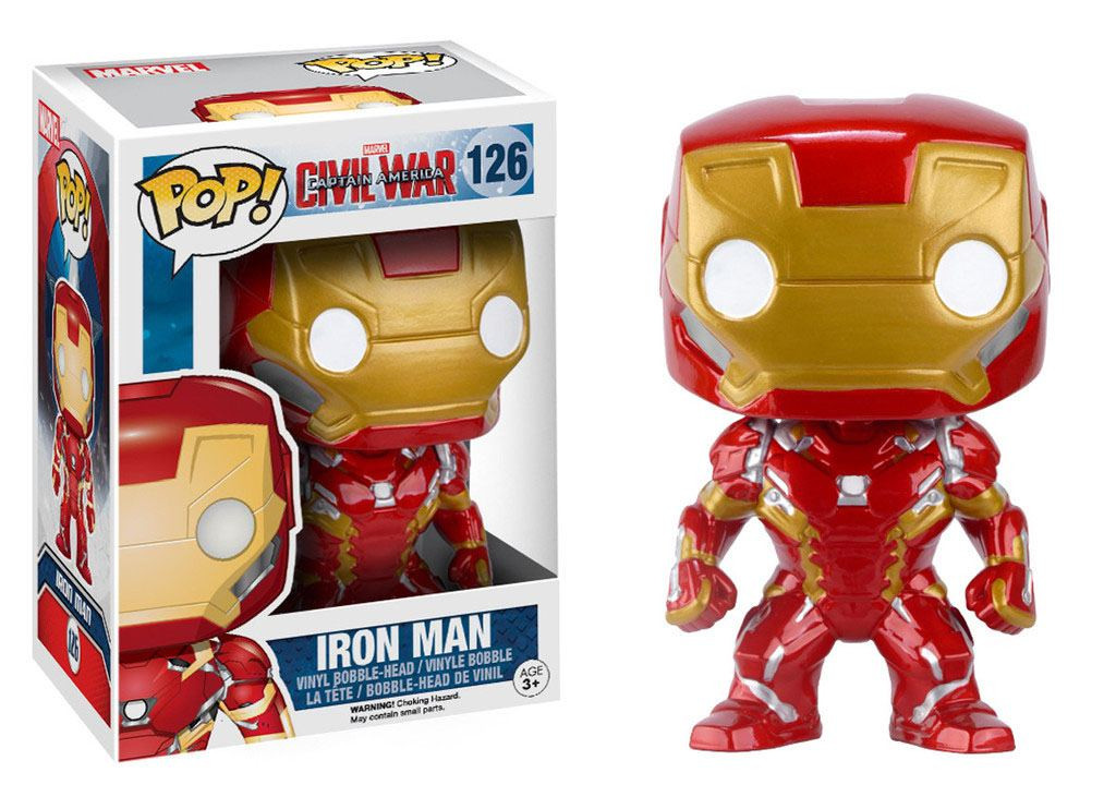 FUNKO POP IRON MAN CIVIL WAR Nº 126