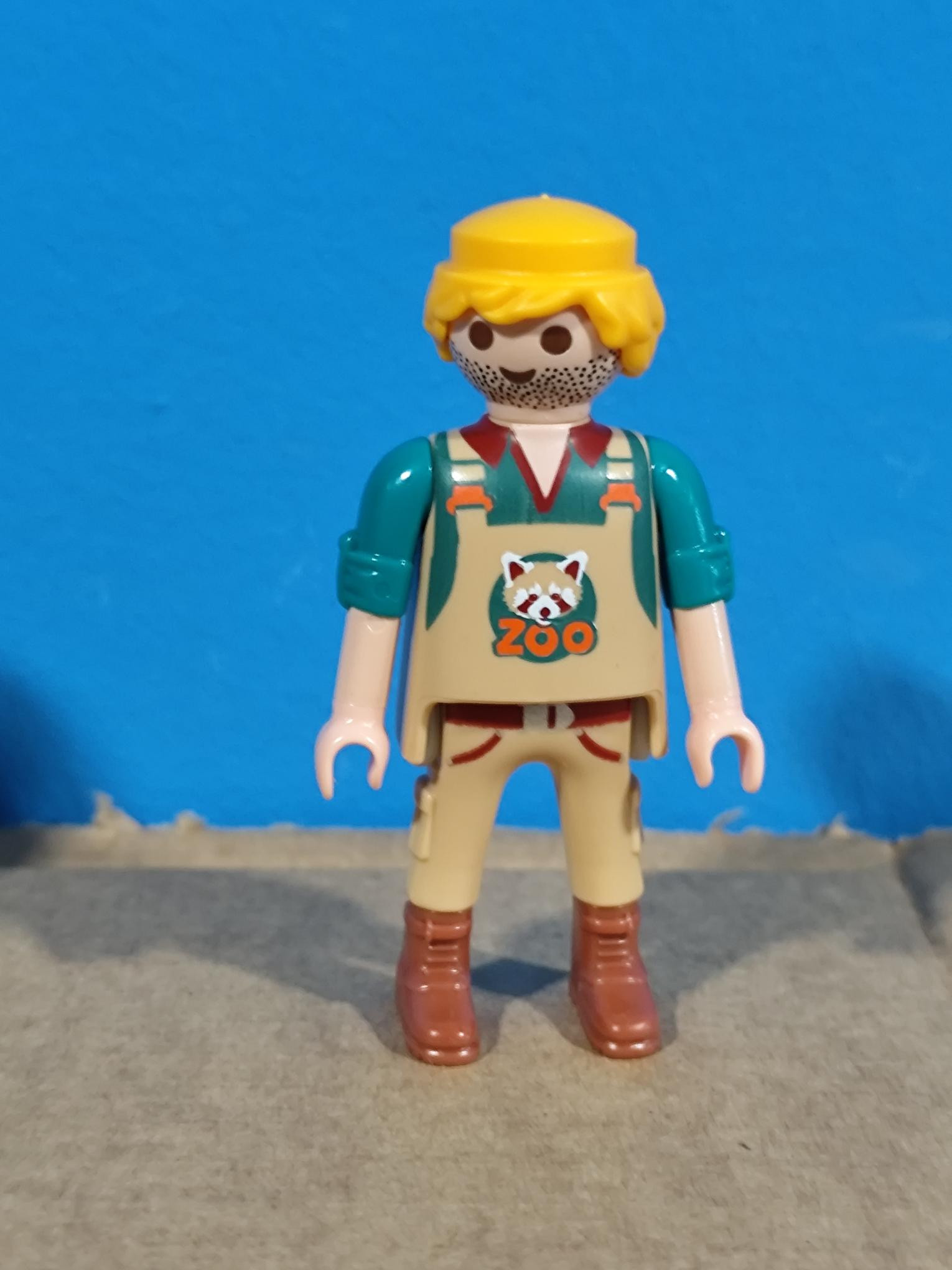 PLAYMOBIL FIGURA TRABAJADOR ZOO - 9/11/21