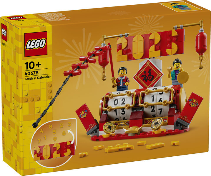 LEGO 40678 CALENDARIO DE FIESTAS CHINO