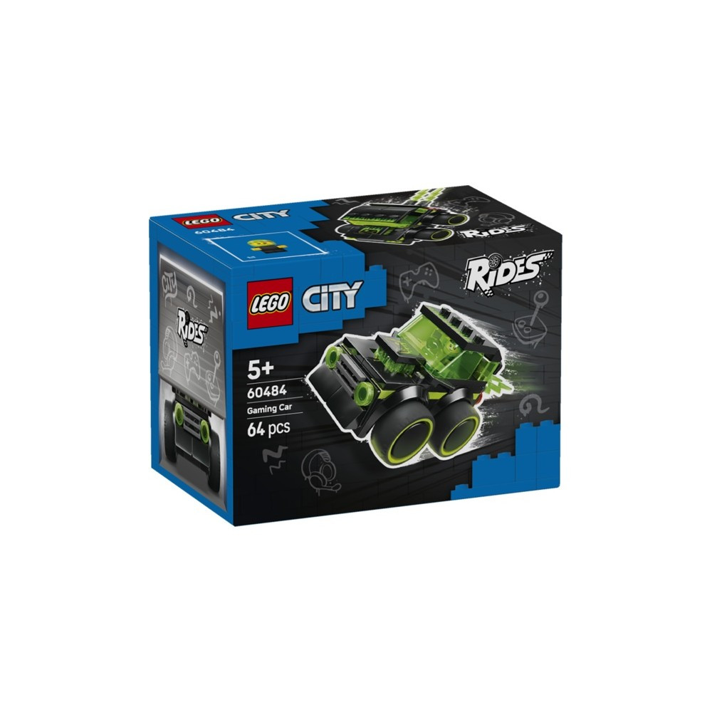 LEGO CITY 60484 - VEHICULOS: COCHE DE CARRERAS DE VIDEOJUEGOS